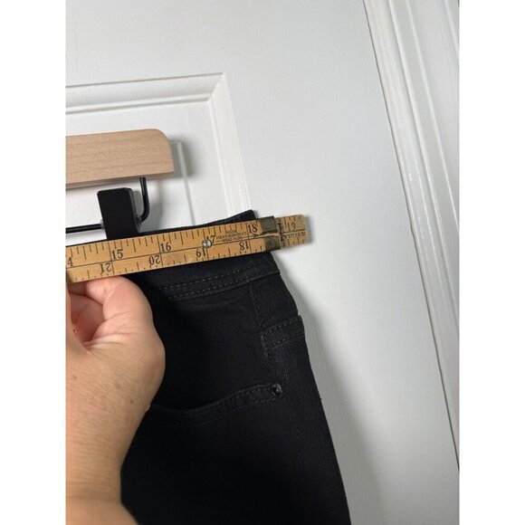 Chico's Women's Black Straight Leg Demin Jeans Size 2.5 Short - EUC - Picture 11 of 11